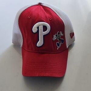 New Era Red and White Kids Hat MICKEY MOUSE